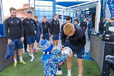 Александр Трубников исполнил мечту юного футболиста